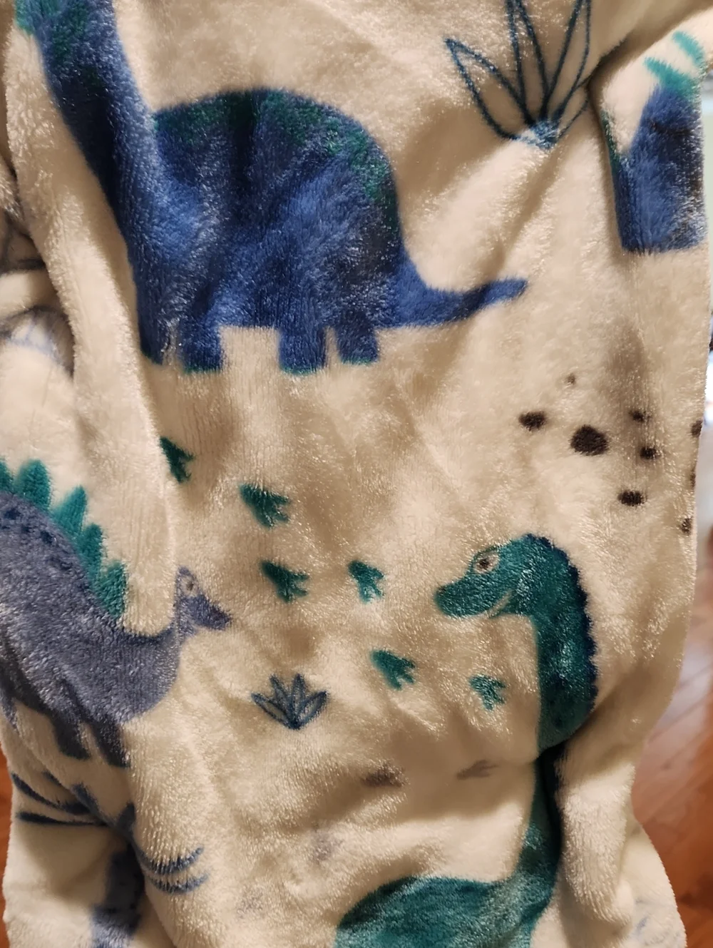 New Kids Blue Dinosaur  Blanket - Decorative Throw. 50
